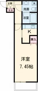 ラピス武蔵小金井【4階】の間取り