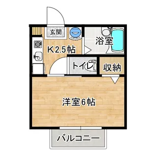 高知県香南市吉川町吉原【アパート】の間取り