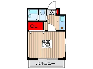 サンライズ貫井【2階】の間取り