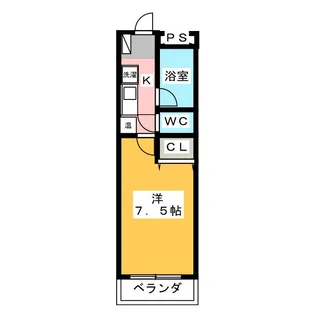 エントピアアスカ【6階】の間取り
