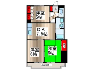 原第8マンション【2階】の間取り