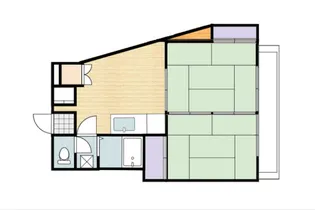 トラストβ【3階】の間取り
