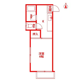 サザンウインドウ【1階】の間取り