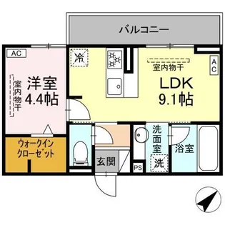 ノブレス【2階】の間取り