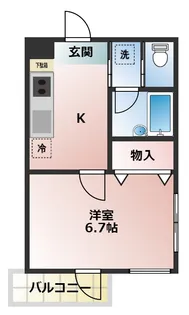 東京都荒川区東尾久1【マンション】の間取り