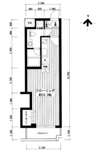 広尾レジデンスA棟【2階】の間取り