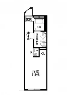 ルナソレイユ西谷【3階】の間取り