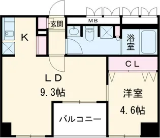 T.brand世田谷【9階】の間取り