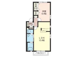 アステール【2階】の間取り