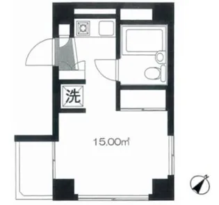 MASKATT下目黒【2階】の間取り