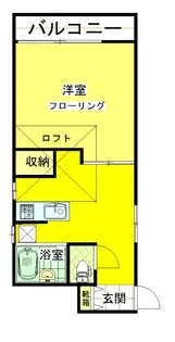 カターラK【1階】の間取り