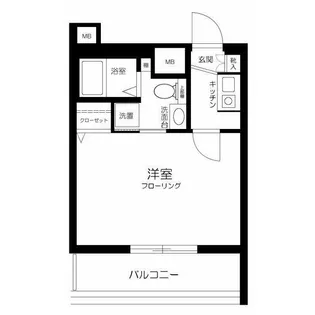 グリフィン新横浜・アリーナ前【9階】の間取り