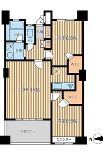 東京都世田谷区南烏山2【マンション】の間取り