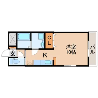 ガーデンハイツII【3階】の間取り