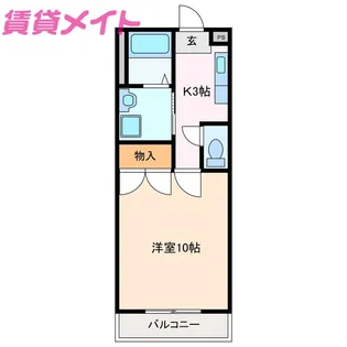 グランドマーキー【1階】の間取り