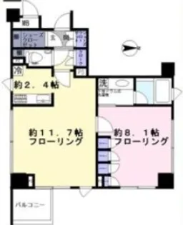 東京都渋谷区恵比寿1【マンション】の間取り