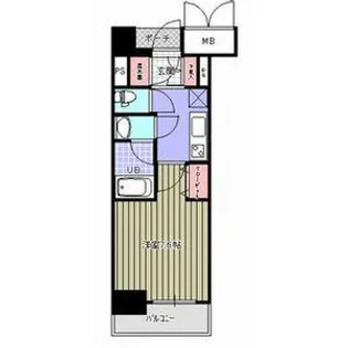 HF一番町レジデンス【6階】の間取り