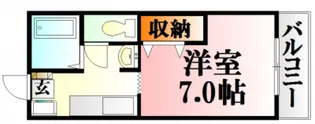 広島県東広島市西条町寺家【アパート】の間取り