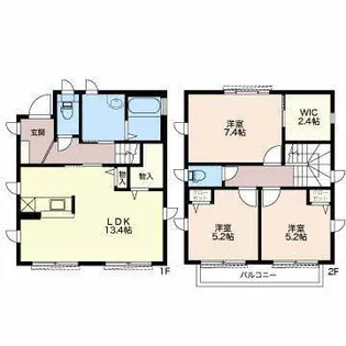長野県松本市元町1【一戸建】の間取り
