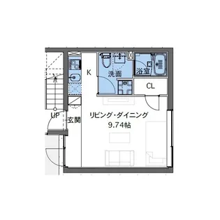 EDIT北千住【1階】の間取り
