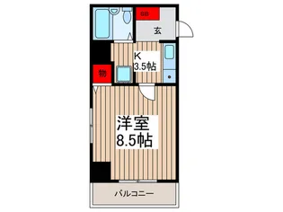 第21新井ビル【7階】の間取り