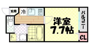 レクラン岸里東【2階】の間取り