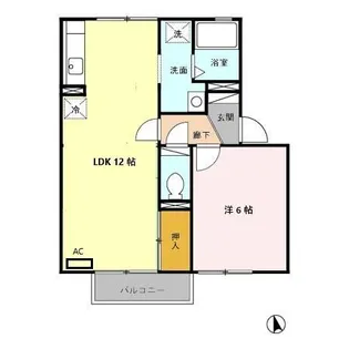 セリエ A【2階】の間取り