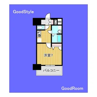 エスリード大須観音プリモ【4階】の間取り