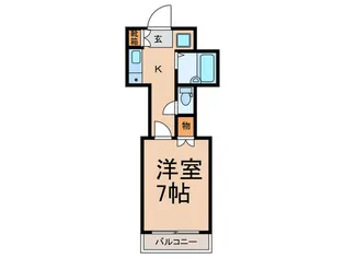 エステムコート御所南【3階】の間取り