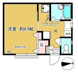コートヤード目白【1階】の間取り