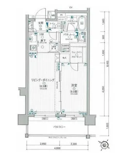 日神パレステージ板橋【8階】の間取り