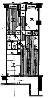 セザール横浜関内【11階】の間取り