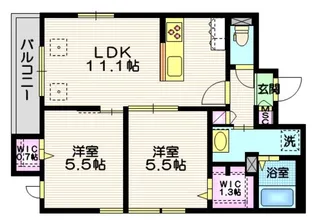 Attacca【3階】の間取り