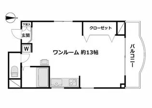 言問レジデンス【9階】の間取り