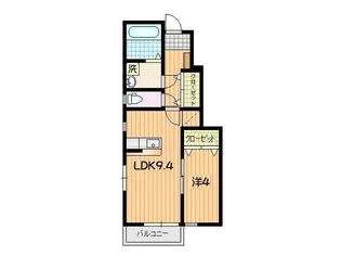 ラコルト【1階】の間取り