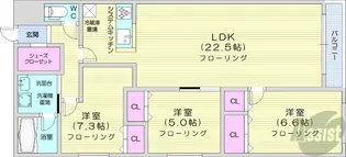 Sansevieria714【1階】の間取り
