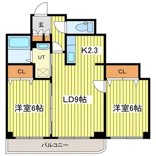 テラセル48【3階】の間取り