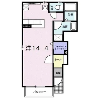 ウィンドミルズ【1階】の間取り
