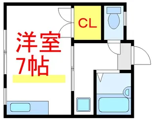 クレードルイダ【1階】の間取り