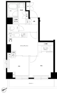 ルーブル目黒不動前【3階】の間取り