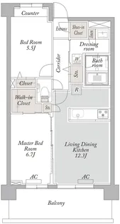 ラ・セレッソ練馬春日町【3階】の間取り