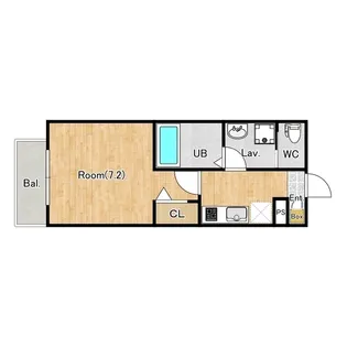 ジーメゾン八王子千人町サウス【3階】の間取り