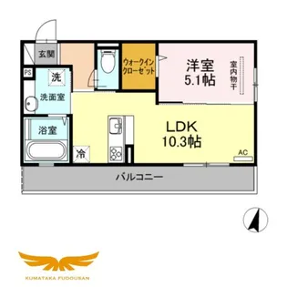 ラ ティアラ【3階】の間取り