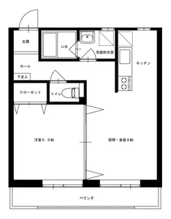 リベア蔵王【3階】の間取り