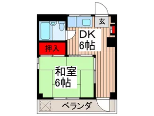 リ-ベ石沢【2階】の間取り