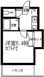 レジデンス台新【2階】の間取り
