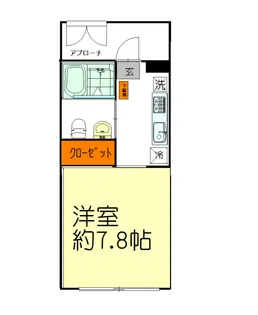 メゾン・ベルウッド【1階】の間取り