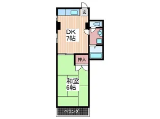 第2金岡ビル【5階】の間取り