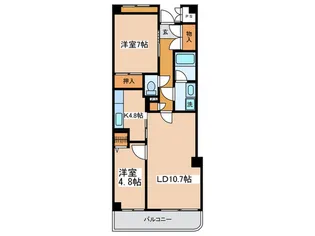 マルメゾン【4階】の間取り