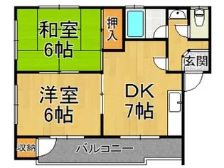 ライラック・ハウス【3階】の間取り